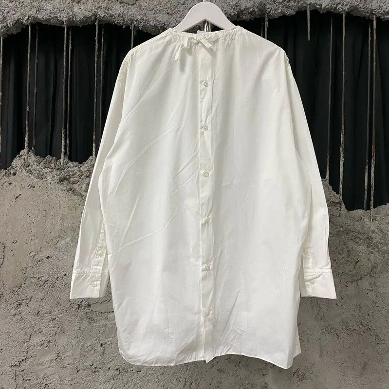 Marni Long Sleeve White Cotton Shirt 0089