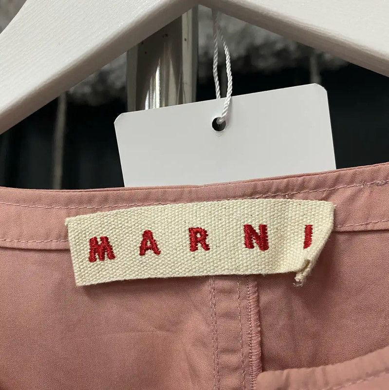 Marni Marni Pink Cotton Women's T-Shirt 0089 Size ONE SIZE - 5 Thumbnail