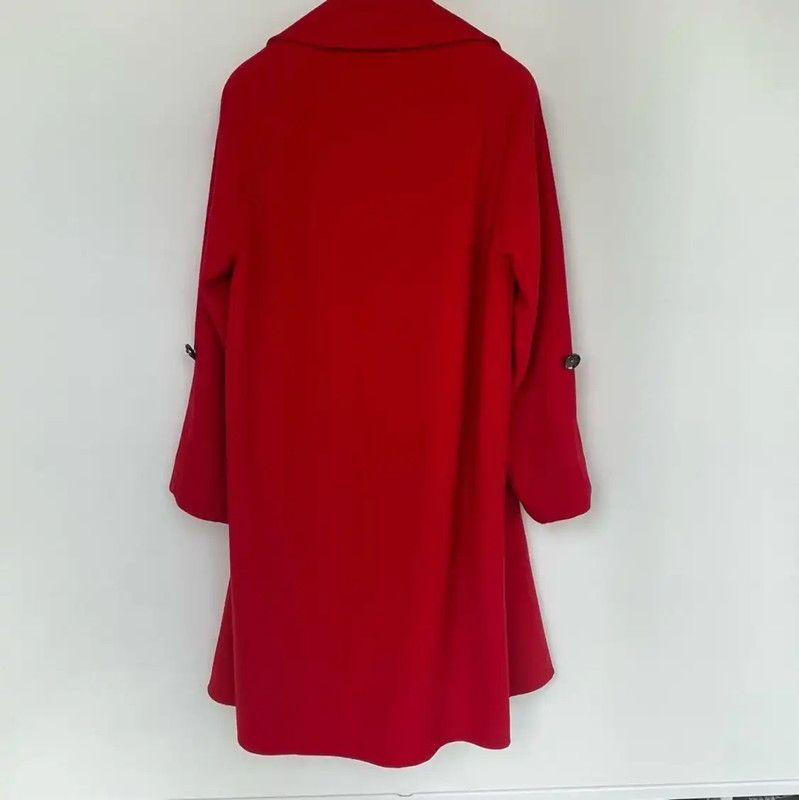 Marni Marni Red Women's Coat in Size XS 0089 Size XS / US 0-2 / IT 36-38 - 2 Thumbnail
