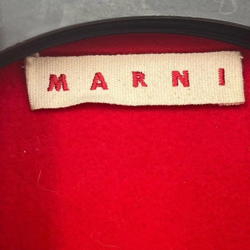 Marni Marni Red Women's Coat in Size XS 0089 Size XS / US 0-2 / IT 36-38 - 7 Thumbnail