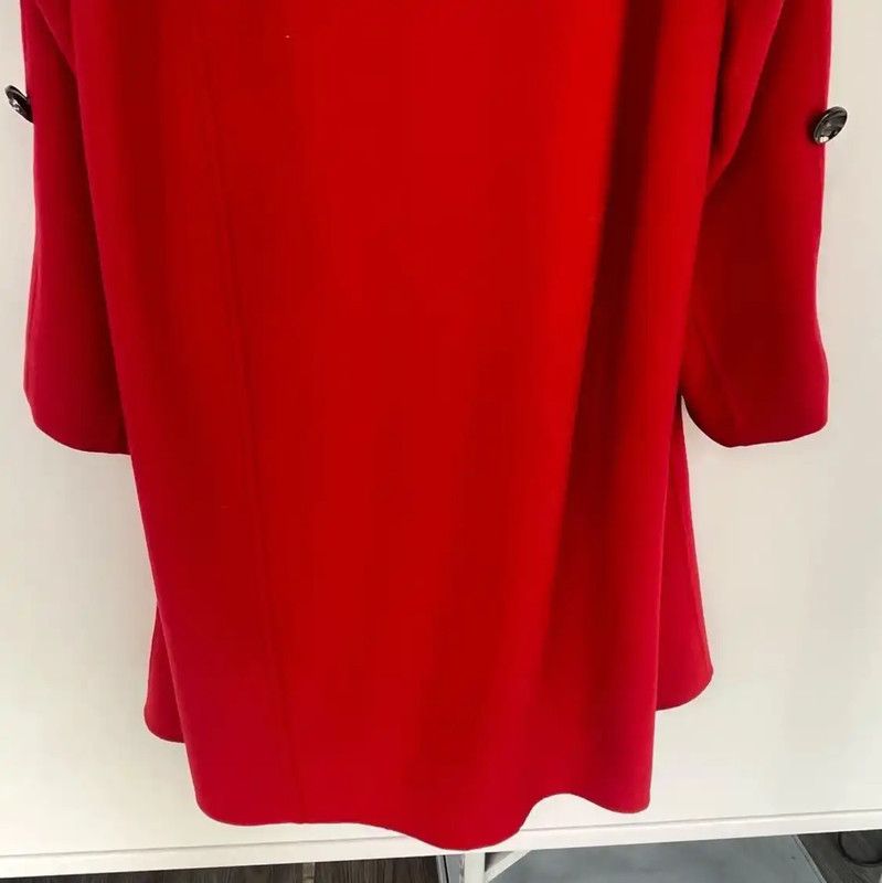 Marni Marni Red Women's Coat in Size XS 0089 Size XS / US 0-2 / IT 36-38 - 4 Thumbnail