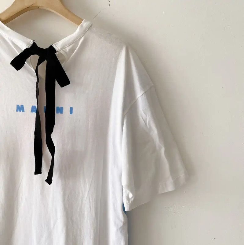 Marni Marni Colorful Graphic Cotton Dress for Women 0089 Size M / US 6-8 / IT 42-44 - 6 Thumbnail