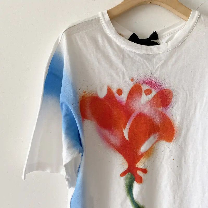 Marni Marni Colorful Graphic Cotton Dress for Women 0089 Size M / US 6-8 / IT 42-44 - 3 Thumbnail