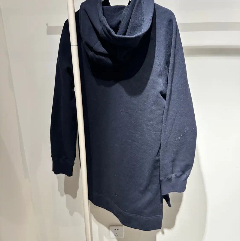 Marni Marni Blue Cotton Hoodie with Logo 0089 Size S / US 4 / IT 40 - 4 Thumbnail