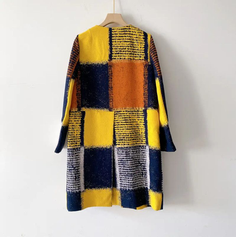 Marni Marni Colorful Long Coat for Women 0089 Size M / US 6-8 / IT 42-44 - 2 Thumbnail