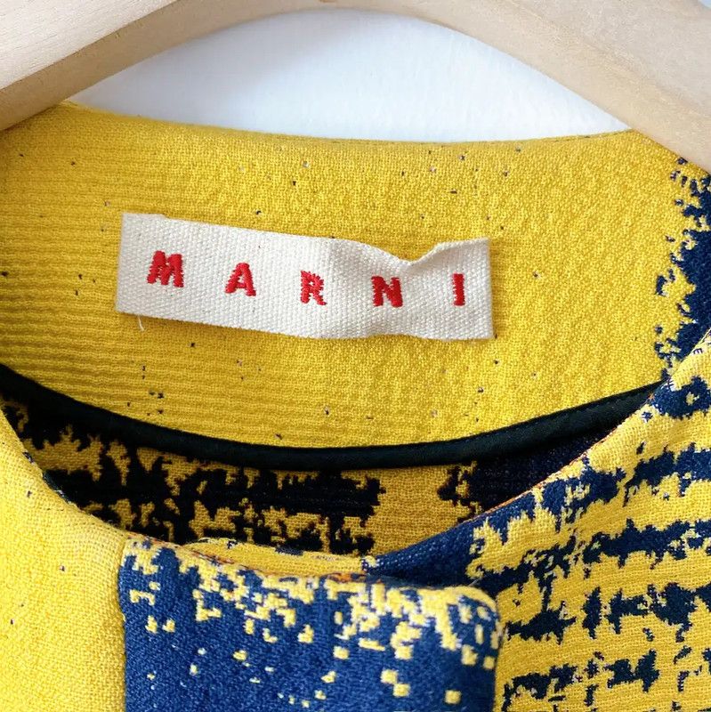 Marni Marni Colorful Long Coat for Women 0089 Size M / US 6-8 / IT 42-44 - 6 Thumbnail