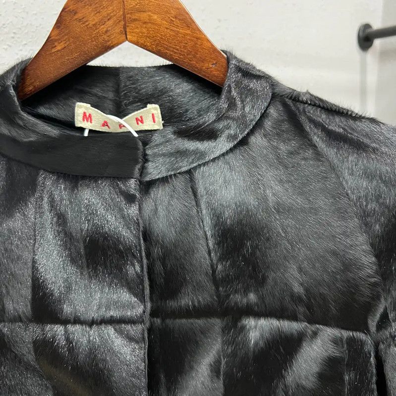 Marni Marni Black Wool Jacket for Women 0089 Size L / US 10 / IT 46 - 3 Thumbnail
