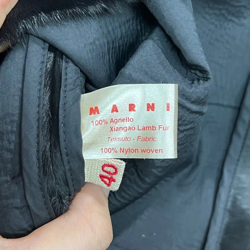 Marni Marni Black Wool Jacket for Women 0089 Size L / US 10 / IT 46 - 4 Thumbnail