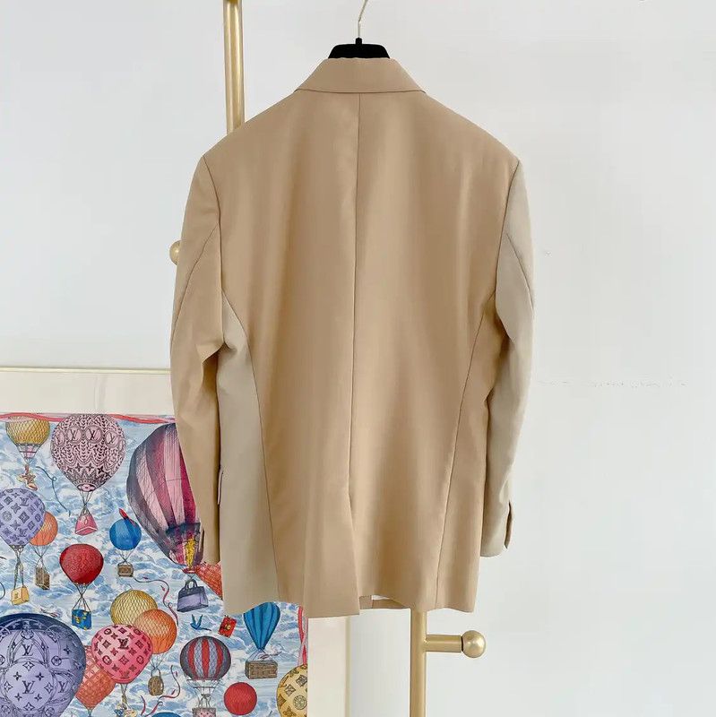 Marni Marni Colorblock Wool Jacket for Women 0089 Size XL / US 12-14 / IT 48-50 - 2 Thumbnail