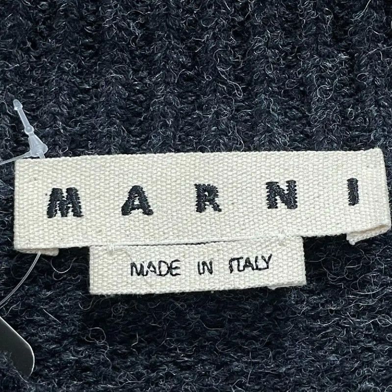 Marni Marni Black Leather Pullover Sweater 0089 Size XS / US 0-2 / IT 36-38 - 5 Thumbnail