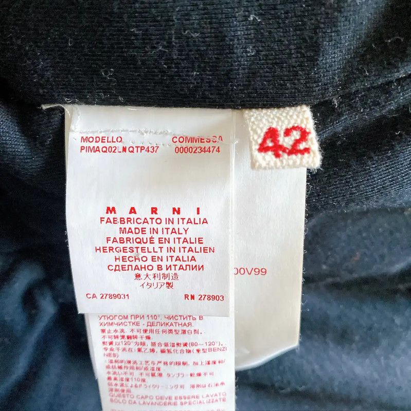 Marni MARNI Color Blocked Long Down Jacket for Women 0089 Size M / US 6-8 / IT 42-44 - 7 Thumbnail