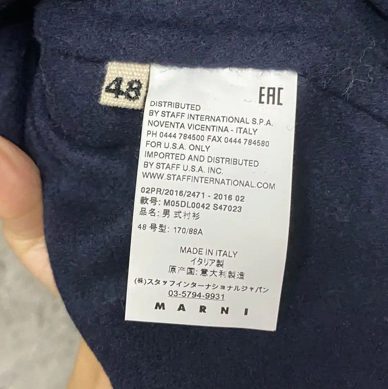 Marni Marni Women's Blue Spring Autumn Jacket 0089 Size ONE SIZE - 6 Thumbnail