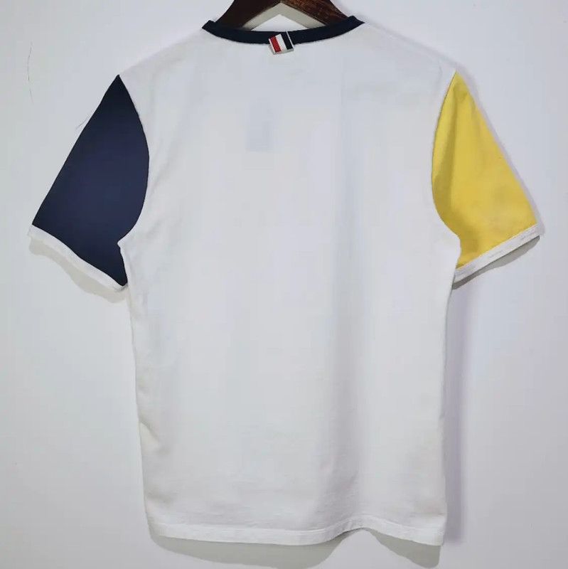 Thom Browne Thom Browne Women's White Cotton T-Shirt 0089 Size S / US 4 / IT 40 - 2 Thumbnail