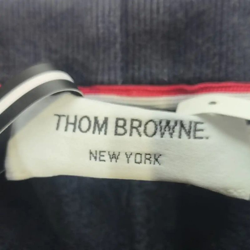 Thom Browne Thom Browne Navy Cotton Women's Shorts 0089 Size 30" / US 8 / IT 44 - 4 Thumbnail