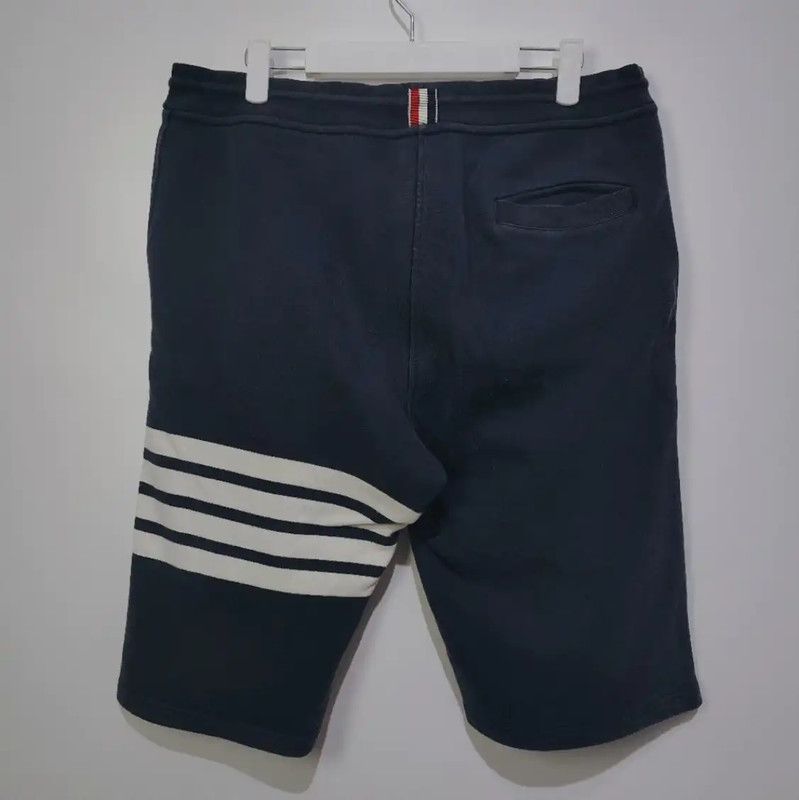 Thom Browne Thom Browne Navy Cotton Women's Shorts 0089 Size 30" / US 8 / IT 44 - 2 Thumbnail