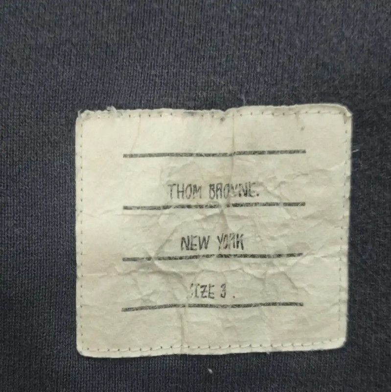Thom Browne Thom Browne Navy Cotton Women's Shorts 0089 Size 30" / US 8 / IT 44 - 3 Thumbnail