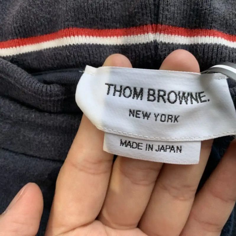 Thom Browne Thom Browne Women's Navy Cotton Shorts 0089 Size 32" / US 10 / IT 46 - 4 Thumbnail