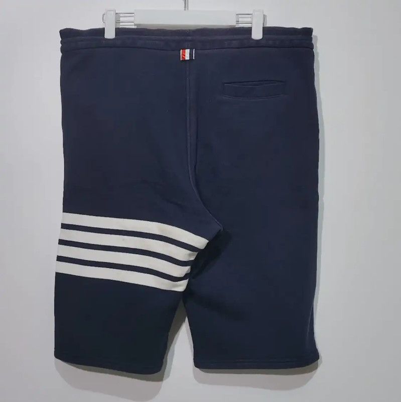 Thom Browne Thom Browne Women's Navy Cotton Shorts 0089 Size 36" / US 14 / IT 50 - 2 Thumbnail