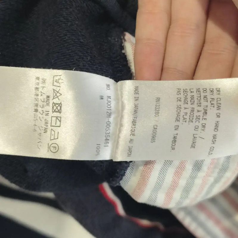 Thom Browne Thom Browne Women's Navy Cotton Shorts 0089 Size 36" / US 14 / IT 50 - 6 Thumbnail