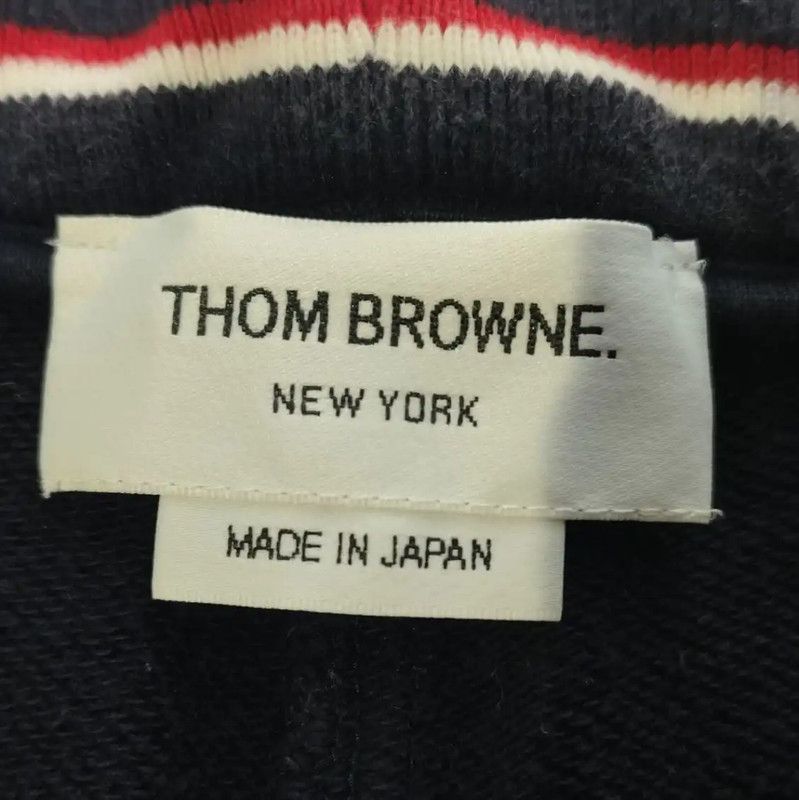 Thom Browne Thom Browne Women's Navy Cotton Shorts 0089 Size 36" / US 14 / IT 50 - 4 Thumbnail