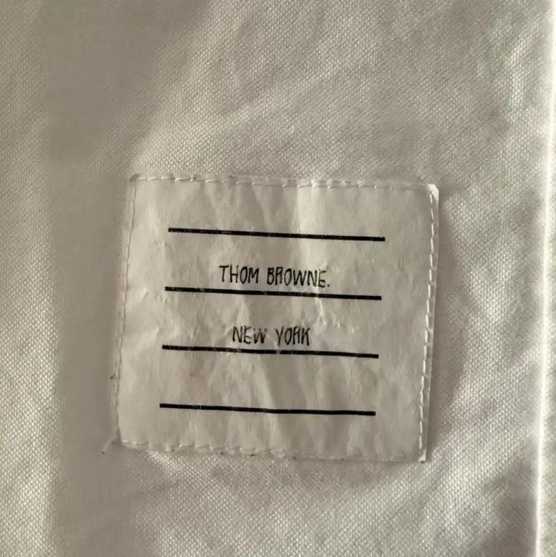 Thom Browne Thom Browne White Women's Button-Up Shirt 0089 Size S / US 4 / IT 40 - 3 Thumbnail