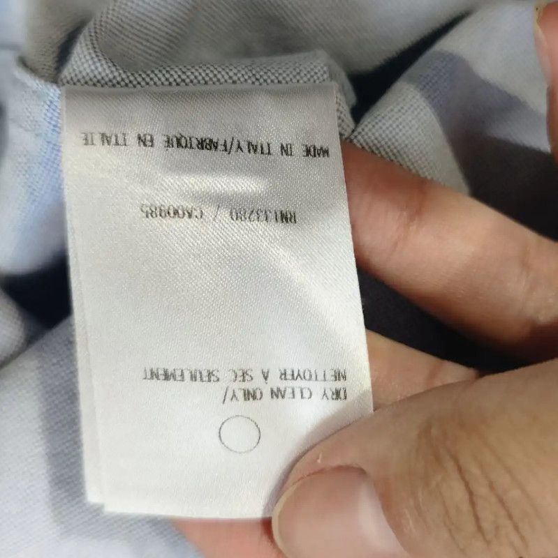 Thom Browne Thom Browne Light Blue Cotton Women's Shirt 0089 Size M / US 6-8 / IT 42-44 - 8 Thumbnail