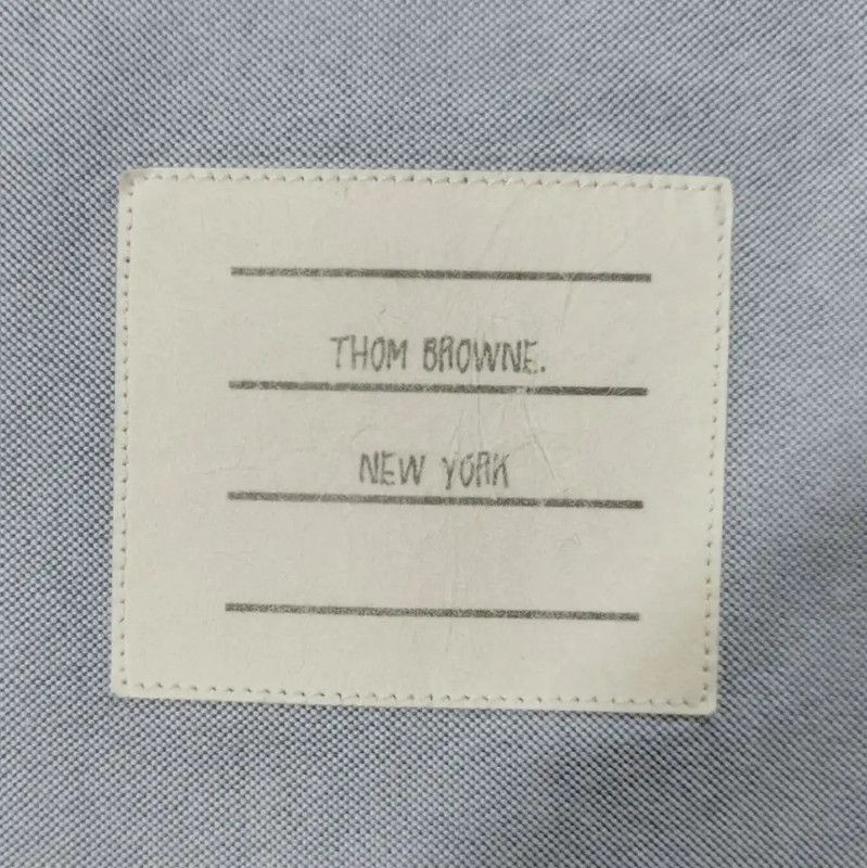 Thom Browne Thom Browne Light Blue Cotton Women's Shirt 0089 Size M / US 6-8 / IT 42-44 - 3 Thumbnail