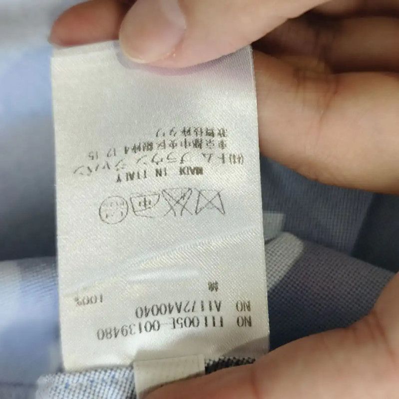 Thom Browne Thom Browne Light Blue Cotton Women's Shirt 0089 Size M / US 6-8 / IT 42-44 - 6 Thumbnail