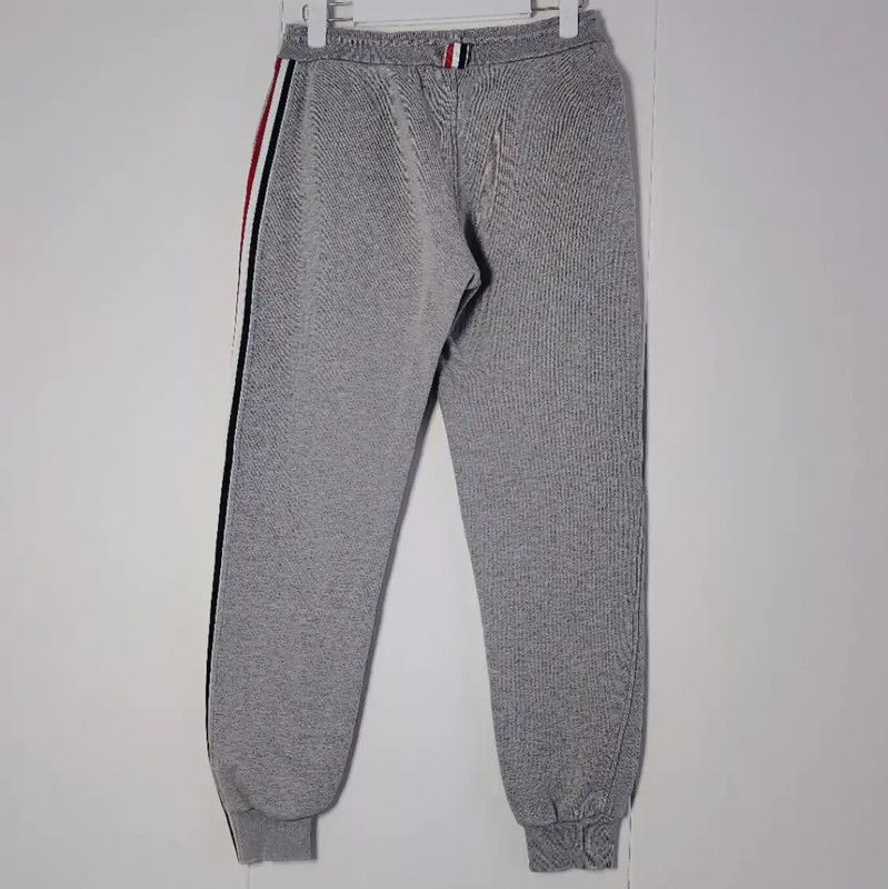 Thom Browne Thom Browne Gray Cotton Casual Pants 0089 Size 23" - 2 Thumbnail