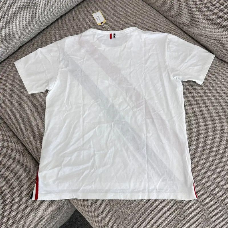 Thom Browne Thom Browne White Cotton Women's T-Shirt 0089 Size S / US 4 / IT 40 - 2 Thumbnail
