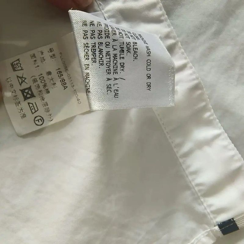 Thom Browne Thom Browne White Cotton Women's Shirt 0089 Size S / US 4 / IT 40 - 4 Thumbnail