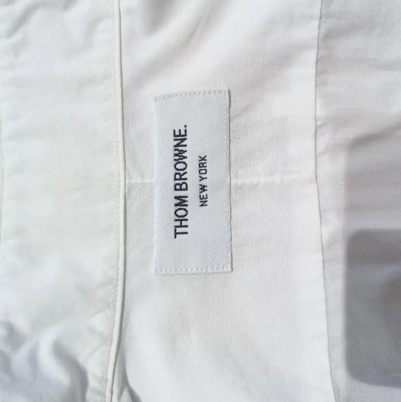 Thom Browne Thom Browne Women's White Polyester Shirt 0089 Size S / US 4 / IT 40 - 4 Thumbnail