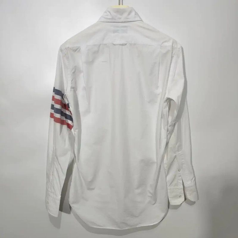 Thom Browne Thom Browne Women's White Polyester Shirt 0089 Size S / US 4 / IT 40 - 2 Thumbnail