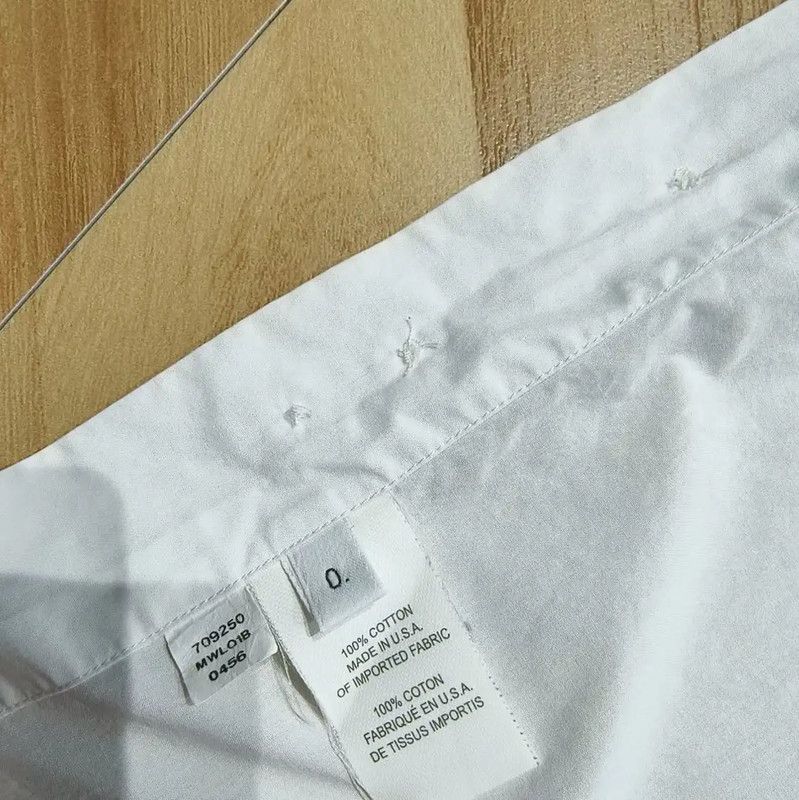 Thom Browne Thom Browne Women's White Polyester Shirt 0089 Size S / US 4 / IT 40 - 5 Thumbnail