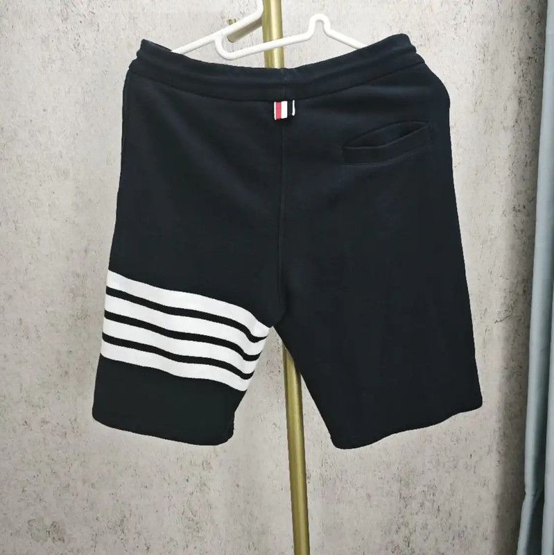 Thom Browne Thom Browne Summer Navy Cotton Shorts 0089 Size 22" - 5 Thumbnail