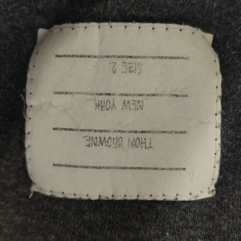 Thom Browne Thom Browne Gray Cotton Womens Lounge Pants 0089 Size 28" / US 6 / IT 42 - 3 Thumbnail