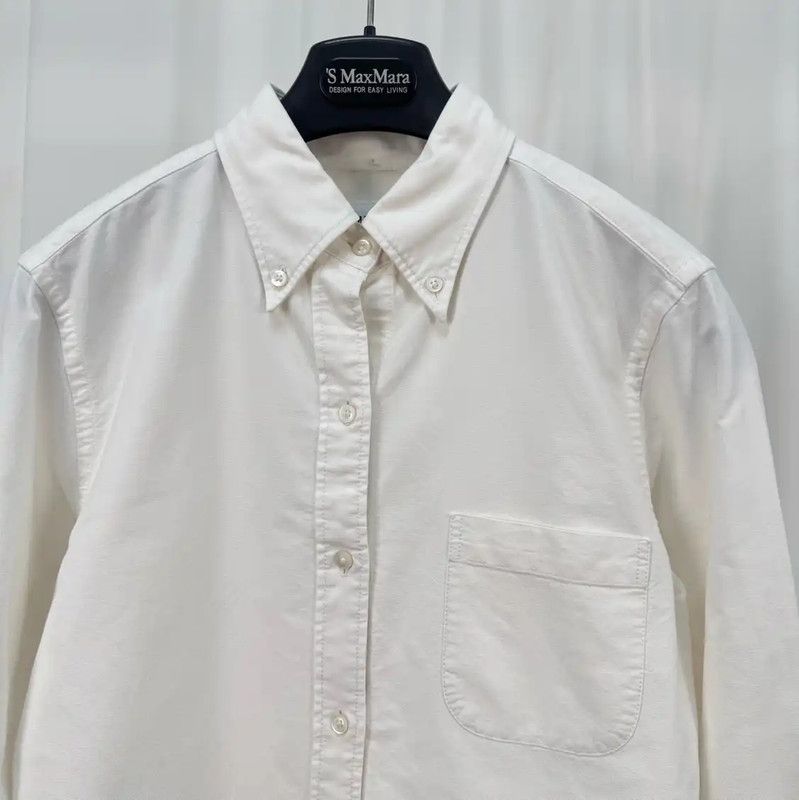 Thom Browne Thom Browne Striped White Long Sleeve Shirt 0089 Size XL / US 12-14 / IT 48-50 - 3 Thumbnail