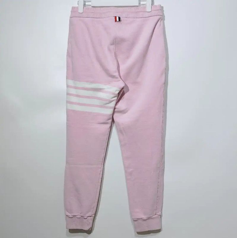 Thom Browne Thom Browne Pink Cotton Women's Casual Pants 0089 Size 24" / US 00 / IT 34 - 2 Thumbnail