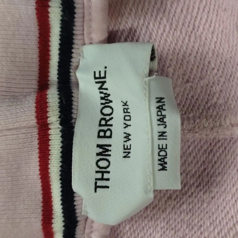 Thom Browne Thom Browne Pink Cotton Women's Casual Pants 0089 Size 24" / US 00 / IT 34 - 4 Thumbnail