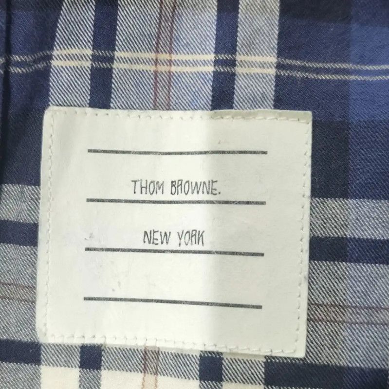 Thom Browne Thom Browne Blue Cotton Women's Shirt 0089 Size XL / US 12-14 / IT 48-50 - 3 Thumbnail