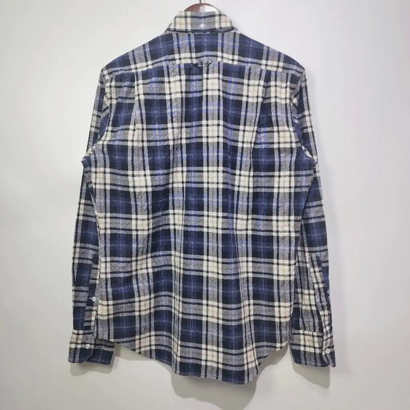 Thom Browne Thom Browne Blue Cotton Women's Shirt 0089 Size XL / US 12-14 / IT 48-50 - 2 Thumbnail