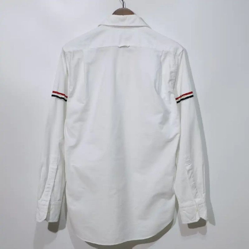Thom Browne Thom Browne White Cotton Women's Shirt 0089 Size L / US 10 / IT 46 - 2 Thumbnail