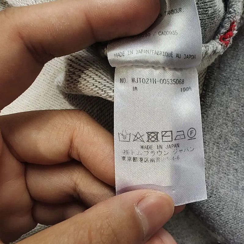 Thom Browne Thom Browne Gray Women's Cotton Sweatshirt 0089 Size XL / US 12-14 / IT 48-50 - 7 Thumbnail