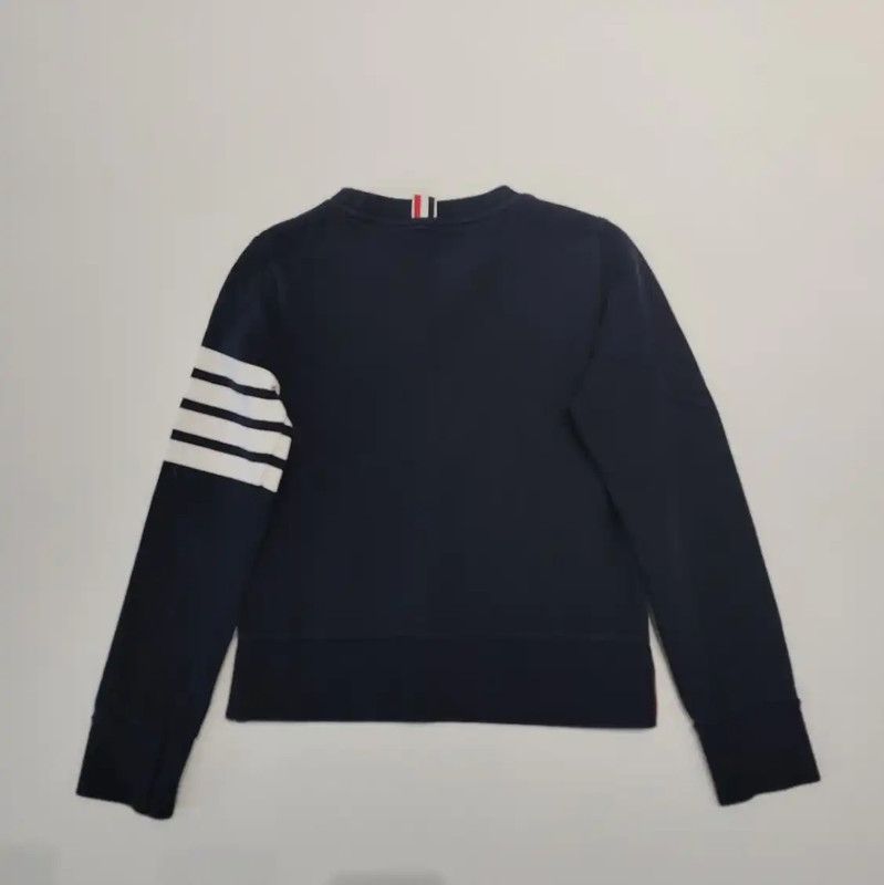 Thom Browne Thom Browne Women's Navy Sweatshirt 0089 Size XL / US 12-14 / IT 48-50 - 2 Thumbnail