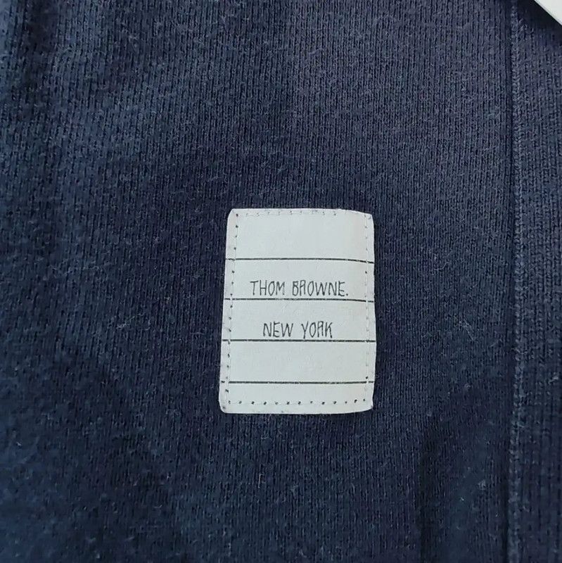 Thom Browne Thom Browne Women's Navy Sweatshirt 0089 Size XL / US 12-14 / IT 48-50 - 4 Thumbnail