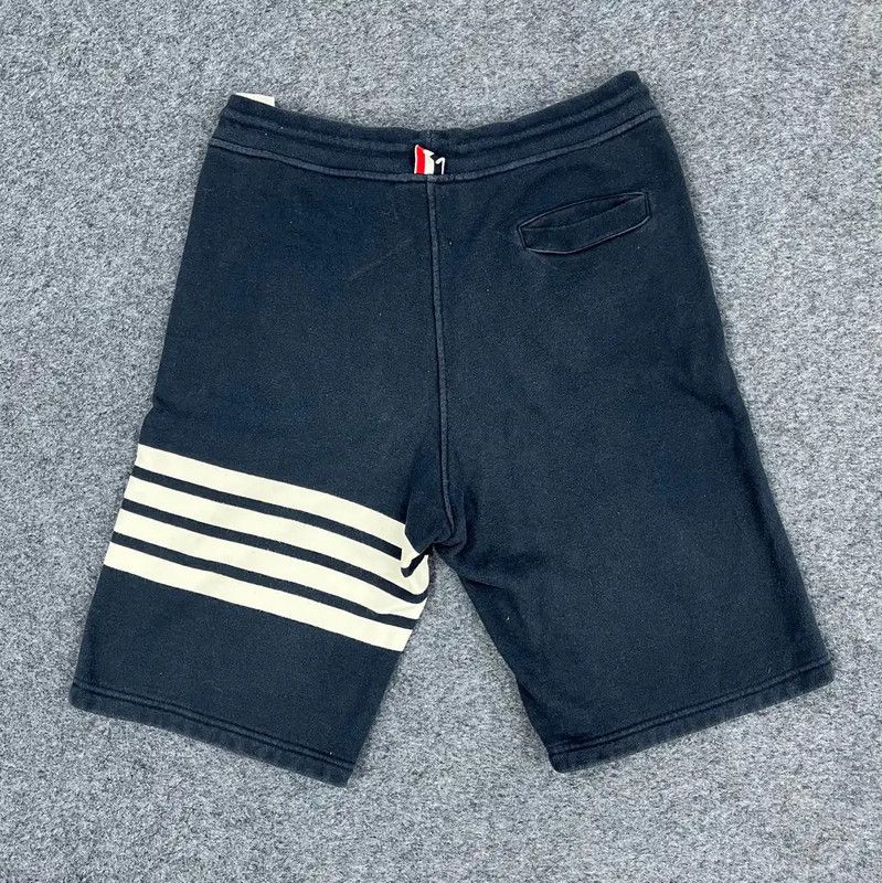 Thom Browne Thom Browne Navy Cotton Women's Shorts 0089 Size 23" - 3 Thumbnail