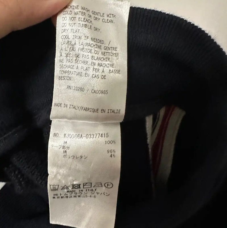 Thom Browne Thom Browne Navy Cotton Women's Shorts 0089 Size 23" - 6 Thumbnail