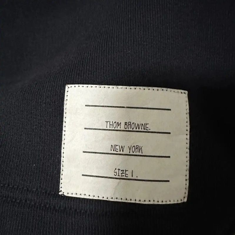 Thom Browne Thom Browne Navy Cotton Women's Shorts 0089 Size 23" - 3 Thumbnail