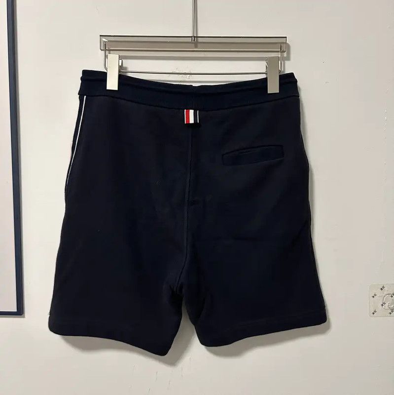 Thom Browne Thom Browne Navy Cotton Women's Shorts 0089 Size 23" - 2 Thumbnail