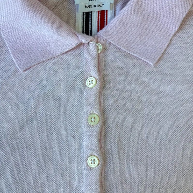 Thom Browne Thom Browne Pink Short-Sleeve T-Shirt 0089 Size S / US 4 / IT 40 - 5 Thumbnail